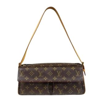 Louis Vuitton Pre-owned Shoulder Bags, female, Brown, Size: ONE SIZE Pre-owned Vintage Shoulder Bag