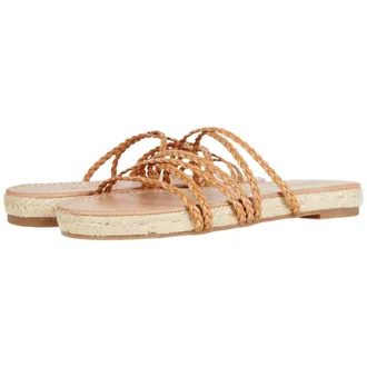 Madewell Bobbi Espadrille Slide Amber Brown MD777-220 Womens