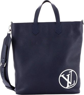 Louis Vuitton Blue Leather East Side Mm (Authentic Pre-Loved)
