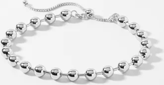 Pilgrim Womens Shiny ball bracelet