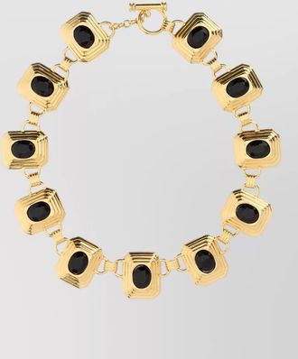 Alessandra Rich metal necklace