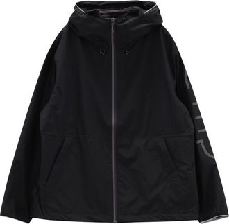 F.lli Campagnolo Packable Jacket with Fix Hood Regenjacke f&uuml;r Herren | schwarz