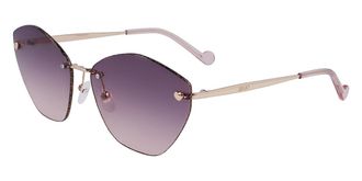 Liu Jo LJ153S 770 Womens Sunglasses Gold Size 62