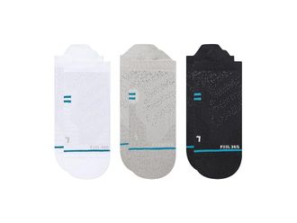 Stance Athletic Tab 3-Pack Crew Cut Socks Shoes : SM (US Mens Shoe 3-5.5 - Womens Shoe 5-7.5), Nylon/Polyester
