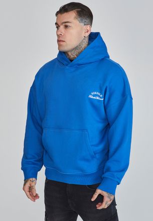 Siksilk Mens Blue Graphic Hoodie S