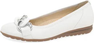 Gabor Sabia Womens Shoes 3 UK White Leather