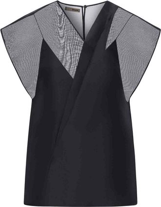 Khaite Silk Top Mer