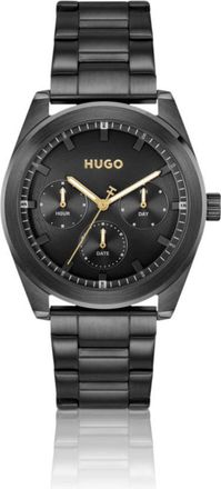 HUGO BOSS Black-plated watch with tonal dial