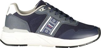 Blauer Polyester Men Mens Sneaker