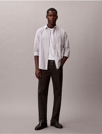 Calvin Klein Jeans Calvin Klein Mens Tapered Travel Jeans - Black - 29W x 30L