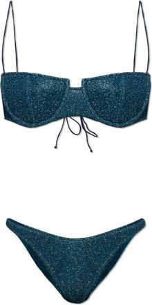 Os&eacute;ree Tweedelig Badpak - Dames - Bikinis - Blauw - M - Tweed - Badmode