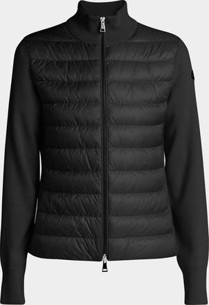 Moncler Padded Wool Cardigan
