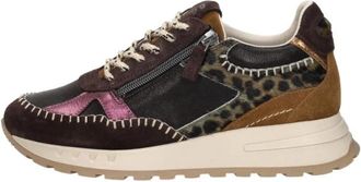 PIEDI NUD 1 Hedy - Dames - Sneakers - Bruin - 38 EU - Schoenen