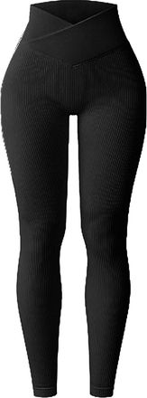 Generic Womens High Waist Yoga Pants Tracksuit GYN Joggers Womens Cloud Feeling Flared Pants for Women Solid Color High Waisted Yoga Pants Yoga Maternity Pant