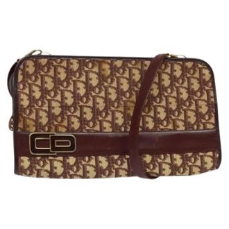 Dior Borsa a spalla Trotter in tela Pre-owned - - Pre-owned - Donna - Multicolore - ONE SIZE