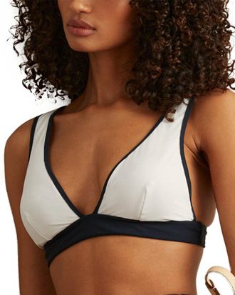 Reiss Jessica Wide Strap Fixed Triangle Bikini Top