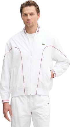 Lacoste Archive Re-Edition Track Jacket - Heren - Bomber jackets - Wit - 4XL - Katoen - Jassen