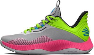 Under Armour Curry HOVR Splash Halo Grey Lime Pink 3025636-102