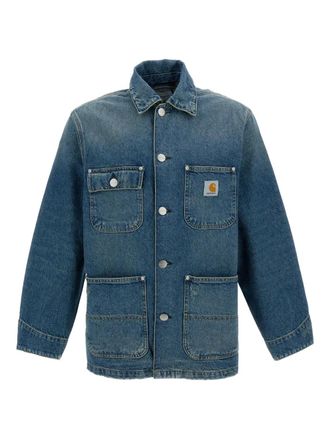 Carhartt Work in Progress Denim jack - Blauw