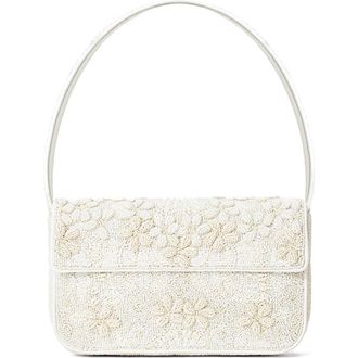 Staud Tommy Beaded Shoulder Bag in Garden Party at Nordstrom