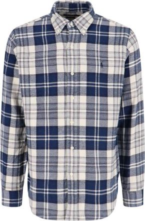 Polo Ralph Lauren Plaid Button-Down Shirt With Curved Hem
