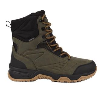 Trespass Mens Serge Snow Boots (Khaki Green) - Size UK 11