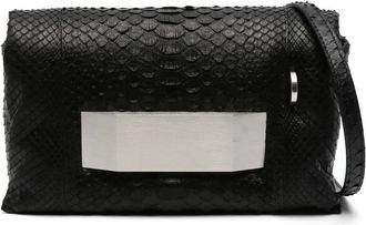 Rick Owens Pillow Griffin messengertas - Zwart