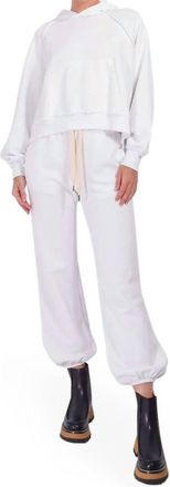 NSF Shane Billow French Terry Sweatpant In White