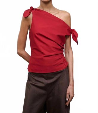 Staud Bellaria Top In Rouge