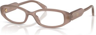 Miu Miu Optisch Montuur - Dames - Accessoires - Roze - Maat: 54 MM