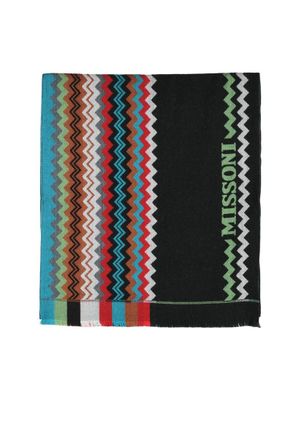 Missoni Green Wool Scarf