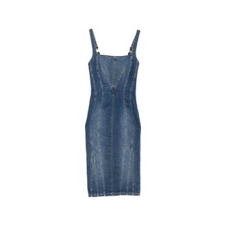Elisabetta Franchi Dames, Jurken, Blauw, Maat: S