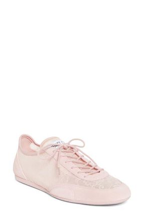 Jimmy Choo London Sunny Low Top Sneaker in V Rose Mix at Nordstrom, Size 10.5Us