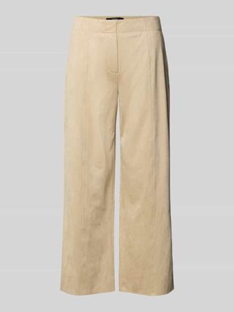 someday Someday Culotte in Leder-Optik Modell Curilo velours in Beige, Gr&ouml;&szlig;e 34