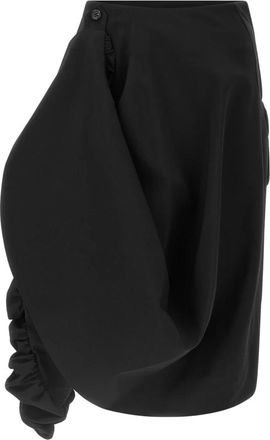 Comme Des Gar&ccedil;ons Rokken, Dames, Zwart, S, Wol, Midi Rokken