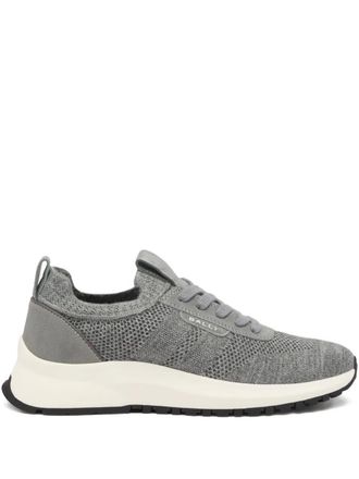 Bally Outline sneakers - women - Acrylic/Wool/Calf Leather/Leather/Fabric/Rubber - 40 - Grey