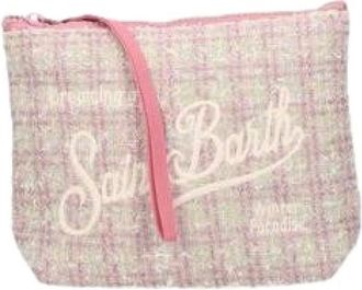 MC2 Saint Barth Aline Tweed Lurex - - Bags - Donna - Rosa - ONE SIZE