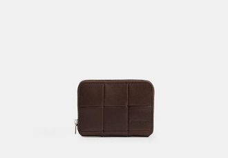 Coach Alter/Ego Zip Around Wallet in Brown | Upcrafted Leather