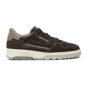 Mephisto Marius - Heren - Sneakers - Bruin - 42 1/2 EU - Leer - Schoenen
