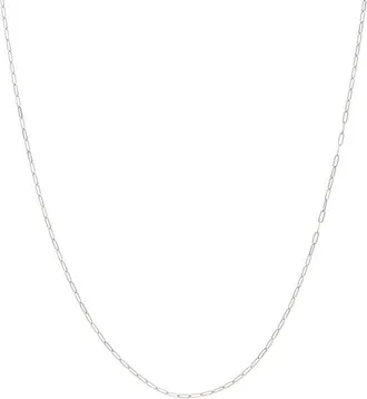 Italian Gold, Inc 10K 1.2Mm Solid Paperclip Necklace