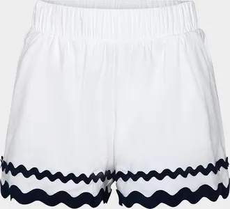 La Blanca Poolside Linen-Blend Shorts