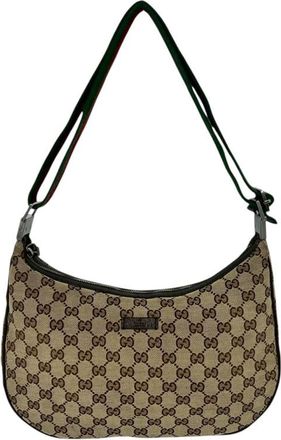 Gucci Pre-owned Gucci GG Canvas Web Crossbody Unisex F2TJVJCSMTK3ACFI