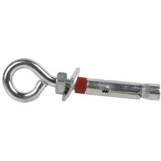 cofan Cofan Anclaje Metalico C/argolla 12/16x80 Caja 25 Unid., Anclaje Met&aacute;lico Con Argolla Para La Fijaci&oacute;n De Cargas Pesadas En Materiales Macizos. Acero 