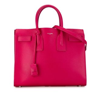 Saint Laurent Pink Small Sac De Jour
