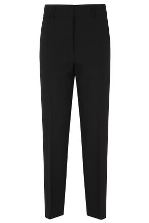 Seventy Black Straight-Leg Synthetic Pants