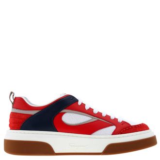 Ferragamo Ferragamo Cassina Low-Top Sneakers, Size 7