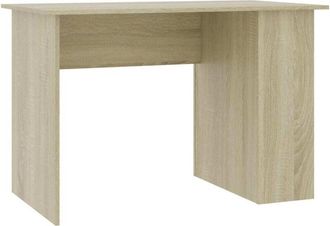vidaXL vidaXL Scrivania Rovere Sonoma 110x60x73 cm in Legno Multistrato