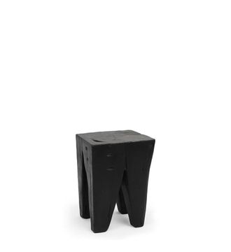 Moycor Taburete madera negro 30x30x40 cm