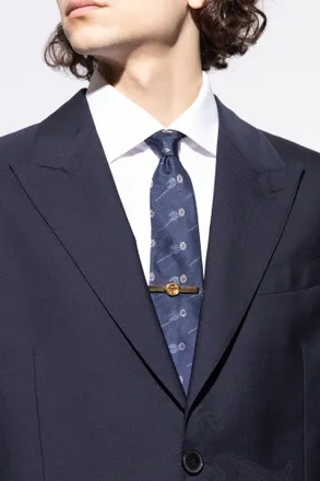 Versace Tie Clip, Mens, Gold