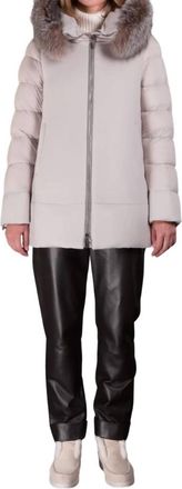 Moorer Puffer Down Coat In Marmo